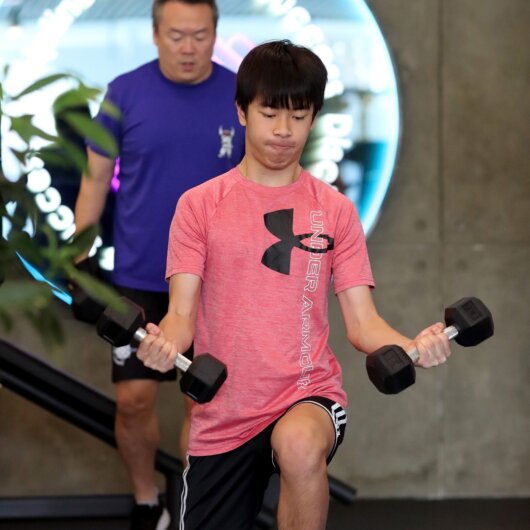 Father and Son Personal Training